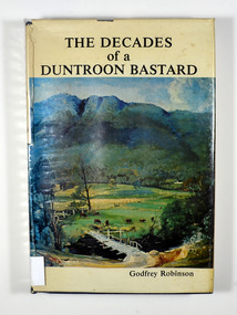 Hardback. Front cover is of a painting of a farm at the base of the Cathedral Range in Victoria. Back cover has a black and white photograph of the author and a blurb on the book.