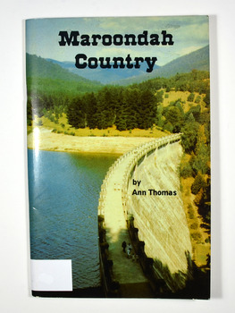Paperback. Front cover shows a colour photograph of the Maroondah Dam wall. Back cover shows a black and white photograph of the Maroondah Dam under construction.