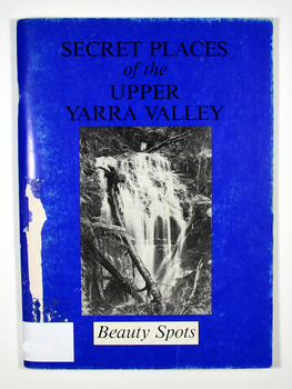 Paperback. Front cover has a black and white photograph of Mathinna Falls.