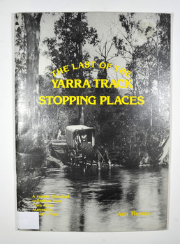 Paperback. Front cover has a black and white photograph of a wagon being pulled by two horses which have stopped to drink from a wide river. The back cover has a black and white photograph of an area of snow with a snow covered bush in the foreground.