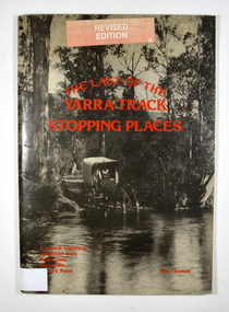Paperback. Front cover has a black and white photograph of a wagon being pulled by two horses which have stopped to drink from a wide river. The back cover has a black and white photograph of an area of snow with a snow covered bush in the foreground.