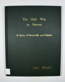 Dark green cover. Title and author in gold lettering