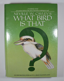 Front cover has a large green question mark with a drawing of a kookaburra perched on it.