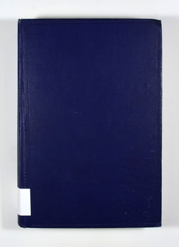 Cover is navy blue with the title and author on the spine in gold lettering.