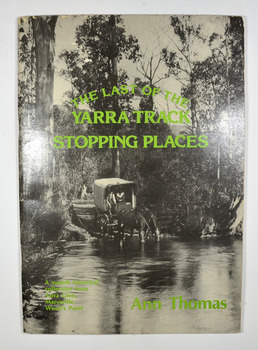 Paperback. Front cover has a black and white photograph of a wagon being pulled by two horses which have stopped to drink from a wide river. The back cover has a black and white photograph of an area of snow with a snow covered bush in the foreground.
