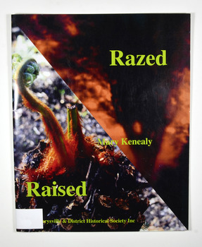 Paperback. Front cover has two colour photographs. One is a blurred photograph of a silhouette of a tree with fire behind it. The other is of a plant just starting to grow. Back cover has the symbol depicting Maryville's 150 anniversary in 2013. 