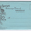 Shows a light blue envelope which holds 12 black and white photographs of natural attractions in Marysville and surrounding area. On the front of the envelope is a space to write an address and to place a postage stamp. The envelope is unused.