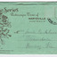 Shows a light green envelope which holds 12 black and white photographs of natural attractions in Marysville and surrounding area. There is an address written on the front of the envelope and a date stamp in the top right hand corner.