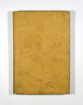 Book has no dust cover. Cover is beige in colour with the title., author's name and publisher in green on the spine.