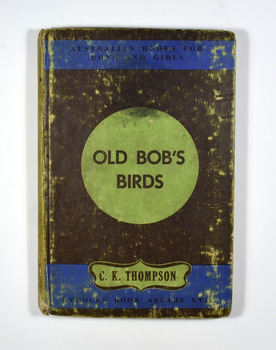 There is no dust cover. Front cover shows the series name, the title of the book, the author's name and the publisher's name.