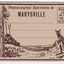 Fold out postcard which encloses nine black and white images of scenic attractions in and around Marysville in Victoria. The front of the postcard shows an illustration of a view looking out across a valley. On the right-hand side of the illustration is a kangaroo. On the front of the postcard is a space to write an address and in the top right corner is a space to place a postage stamp. On the reverse of the postcard is space to write a message. The postcard is unused.