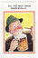 Shows an illustration of a man wearing a green hat and a brown coat. In his right hand is a glass tankard of beer and in his left hand is a pipe. The title of the postcard is across the top edge of the postcard. There is a lift-up flap in the middle with a pull-out strip of 9 miniature photographs of places of interest in and around Marysville. On the reverse of the postcard is a space to write a message and an address. There is also a space to place a postage stamp. The postcard is unused.
