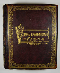 Hardback. Dark brown cover with the title in gold lettering. There is also a border in gold decorating the outer edge of the front cover. The spine is also decorated in gold along with the title and the volume number.