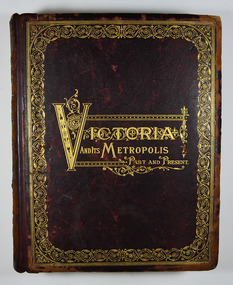 Hardback. Dark brown cover with the title in gold lettering. There is also a border in gold decorating the outer edge of the front cover. The spine is also decorated in gold along with the title and the volume number.
