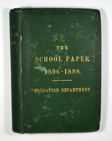 Hardcover. Book has a green cover. The title is in gold lettering on the front cover and spine. The publisher is also on the front cover.
