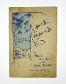 Paperback. Cover is beige with a drawing of two people standing next to a car looking at the view. The title is in dark blue across the front.