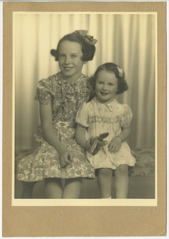 Shows Jill and Marie Wallace in Marysville in Victoria.