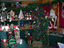 Shows the part of the interior display and the items available to purchase in The Christmas Shop in Marysville.