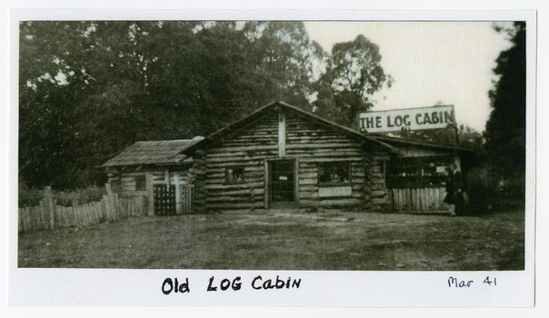 Shows The Log Cabin in Marysville in Victoria.