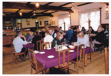 A colour photograph of the dining room at El Kanah in Marysville taken in April 2006.