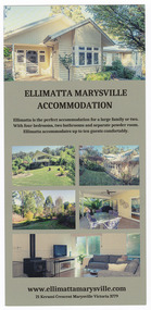 An information flyer regarding Ellimatta in Marysville.