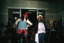 Two digital copies of colour photographs taken at a Fancy Dress Night at Mountain Lodge in Marysville in 1971.