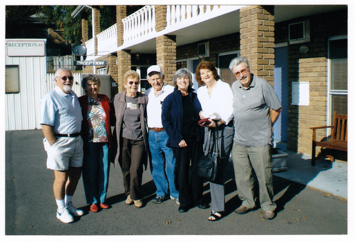 A colour photograph of the Life Activities Club Croydon outside the Tower Motel in Marysville. The photograph was taken in 2008.
