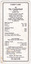 A tariff card dating from March 1991 from The Cumberland guest house in Marysville.