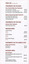 A price list for the various treatments available at villa day spa at The Cumberland guest house in Marysville. The list dates from October 2005.