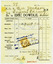 Digital copies of three receipts for payment for accommodation at Mary-Lyn Guest House in Marysville. Mary-Lyn was a part of the Mary Chain of guest houses built by Eric Dowdle in the Depression years. Ron and Mavis Jackson first stayed at Mary-Lyn in 1946 for their honeymoon. They then returned for both their 25th and 50th wedding anniversaries in 1971 and 1996.