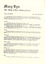 A week-end program from Mary-Lyn Guest House in Marysville. Mary-Lyn was a part of the Mary Chain of guest houses built by Eric Dowdle during the Depression years. During the 1980s Mary-Lyn Guest House became a '50 & Over' Holiday Resort run by Malcolm and Jeni Reed. This program is dated 17th to 19th July 1987.