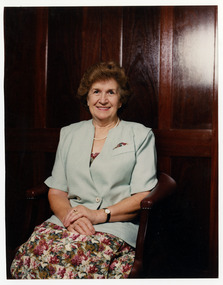 Two photographs of Joy Gould, wife of John Lloyd Gould O.A.M.