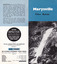 Shows a tourist brochure showing showing informaton for travelling to Marysville from Melbourne and accommodation venues in Marysville. Front cover shows a photograph taken from a lookout overlooking Marysville. Back cover shows some information about Marysville and the surrounds. Inside cover lists days, times and fares to travel by a road service between Melbourne and Marysville. Also shows a list of accommodation venues, their tariffs and the facilities they offer. Also information about Lake Mountain and the availability of transport to the mountain.