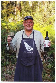 A colour photograph of Michael Darmody that was taken in 2006. Michael Darmody's parents, Jim and Muriel Darmody, owned The Marysville Hotel in the 1950s.