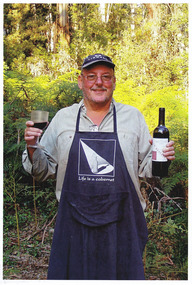 A colour photograph of Michael Darmody that was taken in 2006. Michael Darmody's parents, Jim and Muriel Darmody, owned The Marysville Hotel in the 1950s.