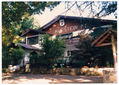 A colour photograph of the Kufstein Inn in Marysville.