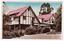 A colour tinted postcard from Kooringa Guesthouse in Marysville. The original house was built in 1914 for Frederick Webb by the Cuzens Brothers. The postcard was produced by The Valentine Publishing Co. as a souvenir of Marysville. On the reverse of the postcard is a space to write a message and an address and to place a postage stamp. The postcard is unused.