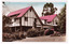 A colour tinted postcard from Kooringa Guesthouse in Marysville. The original house was built in 1914 for Frederick Webb by the Cuzens Brothers. The postcard was produced by The Valentine Publishing Co. as a souvenir of Marysville. On the reverse is a space to write a message and an address and to place a postage stamp. The postcard is unused.