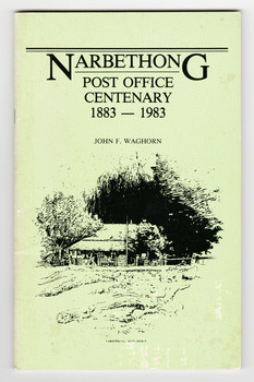 Paperback. Front cover has a drawing of the Narbethong Post Office.