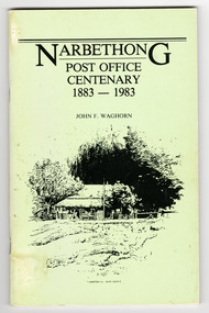 Paperback. Front cover has a drawing of the Narbethong Post Office.