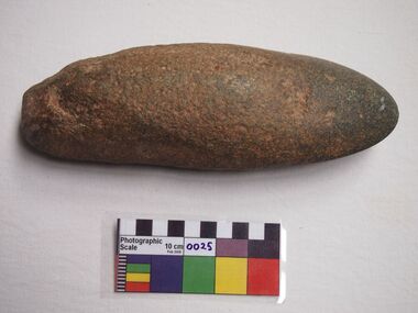 hand held greenstone axe