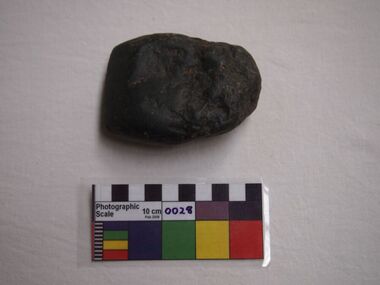 Handheld greenstone axe