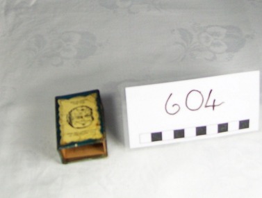 Matchbox and Matchbox Holder, Box : Bryant and May's, early 20th. century