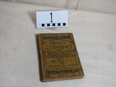 Cookery Book, Jewry-Mary, "Warne's Model Cookery & Housekeeping Book", Mid 20th. century