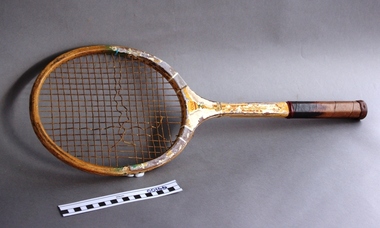 Tennis Racket,  Racquet, Brewers.Started manufacturing in 1928 in Newport and later in Mitcham