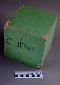 Wooden Cube  shape
