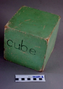 Wooden Cube  shape