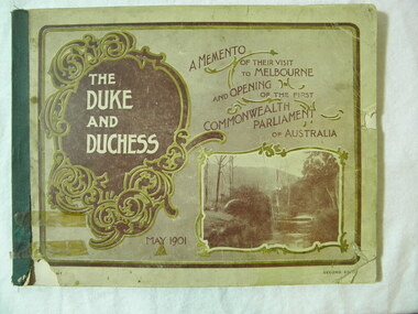 Book, D W Patterson, The Duke and Duchess, circa 1901