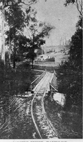 Negative Photographic Reproduction, Parbury Bridge Warburton, 14.2.1983