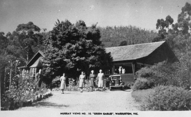 Negative Photographic Reproduction, Murray Views No 10. Green Gables, Warburton
